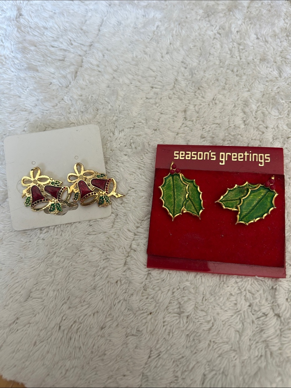 Christmas Earrings.